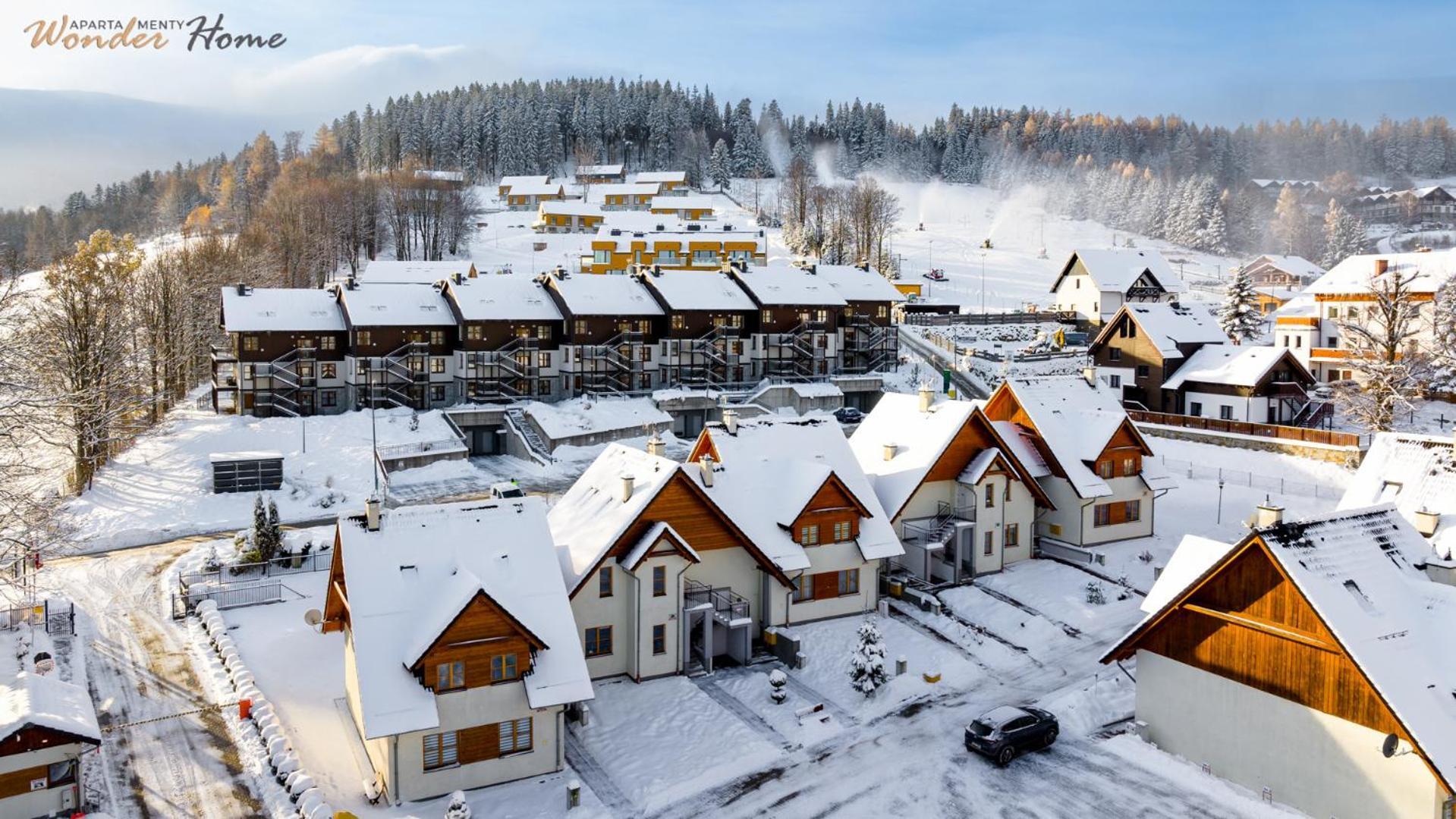 Wonder Home - Apartamenty Residence Karpacz Blisko Stoku Narciarskiego, Z Balkonami I Parkingiem Kültér fotó