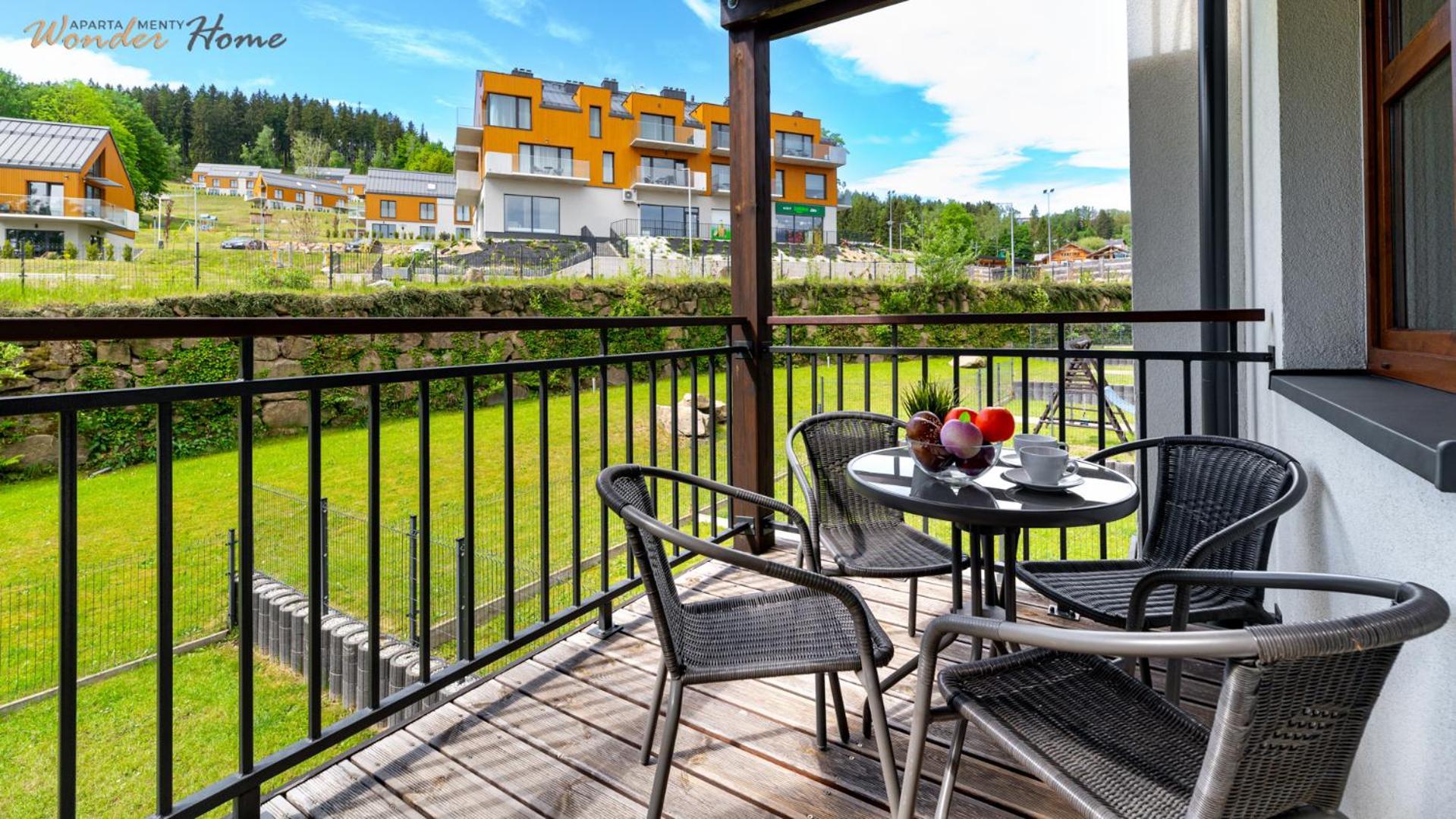 Wonder Home - Apartamenty Residence Karpacz Blisko Stoku Narciarskiego, Z Balkonami I Parkingiem Kültér fotó